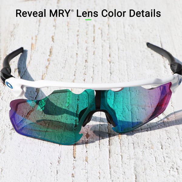 MRY Custom Prescription Replacement Lenses for Oakley Radar EV Path OO9208/ Radar EV Path Asian Fit OO9275