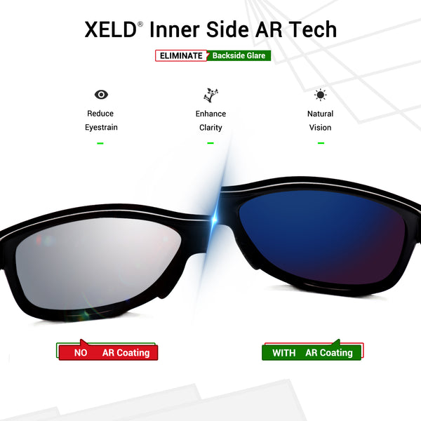 Spy Optic Mode XELD Inner Side AR Tech