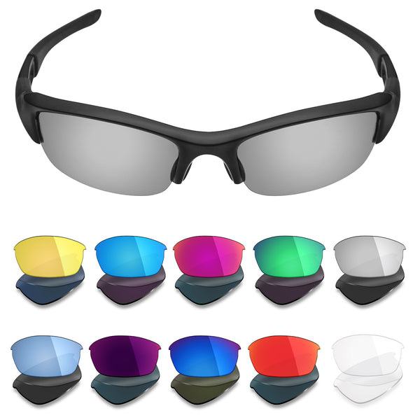 MRY Custom Prescription Replacement Lenses for Oakley Flak Jacket